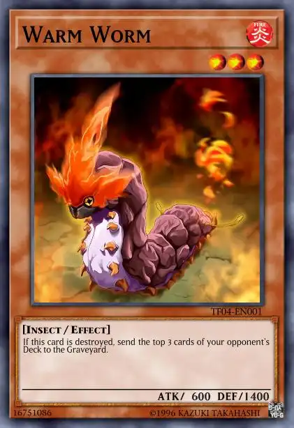 Edison Rulings for Warm Worm